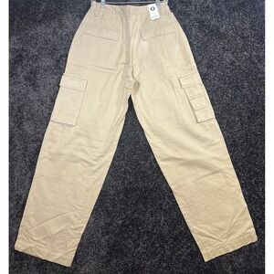 VTG Y2K NWT Arizona Cargo/Khaki Pants 30/32 tag "will hold cell/beeper/cdplayer"